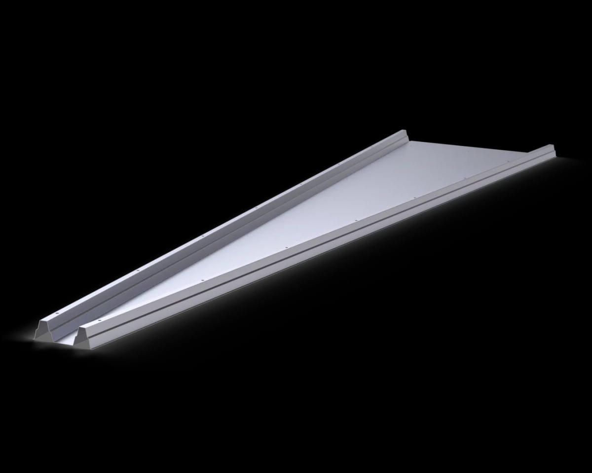 Perfil para teto de silo Esquadros fundo transparente